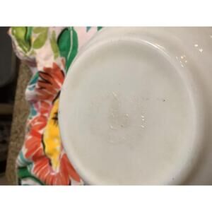 Vintage Pyrex Glass Mixing Bowl with Retro Pattern